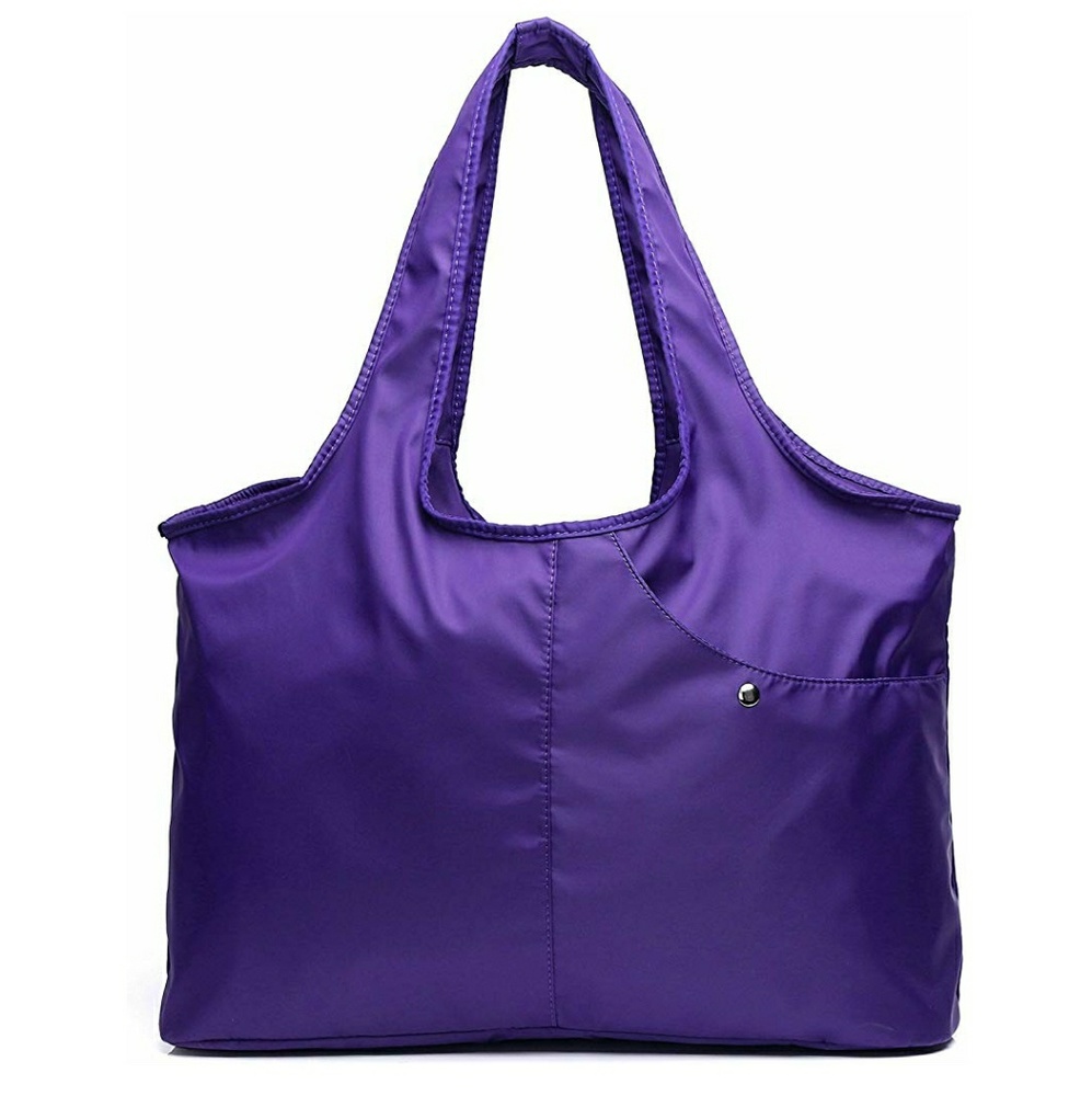 Dark Purple Nylon Bag